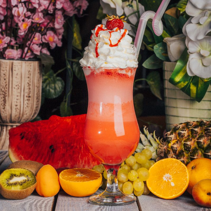 Çilekli Milkshake